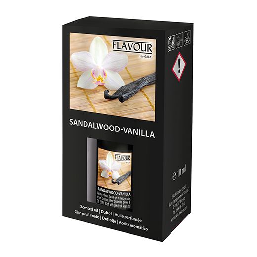 "Flavour by GALA" Geurolie 10 ml Sandalwood-Vanilla 1