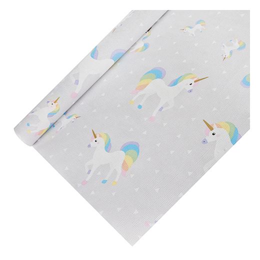 Tafelkleed, papier 5 m x 1,2 m "Unicorn" met beschermingslaag 1