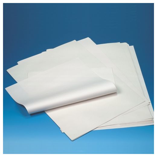 Inpakpapier, cellulose 50 cm x 37,5 cm wit 1/4 vellen 1