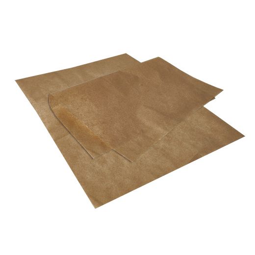 Inpakpapier, perkament papier 35 cm x 25 cm bruin vetdicht 1