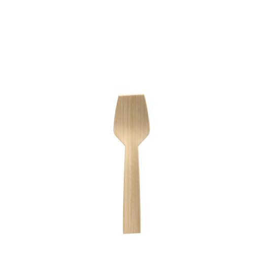 Ijslepels, bamboe "pure" 9,2 cm 1