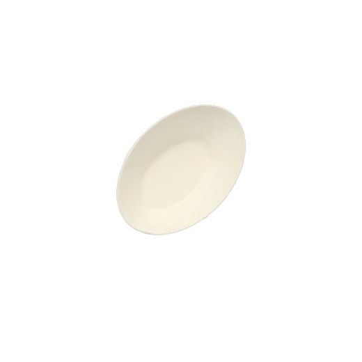Amuse bordje, fingerfood schaaltje suikerriet "pure" 20 ml 8 x 5 cm, PFAS-vrij  "Egg" 1