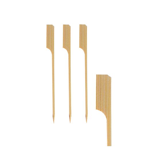 Bamboe amuse prikker "pure" 10 cm "Golf", fingerfood spies 1