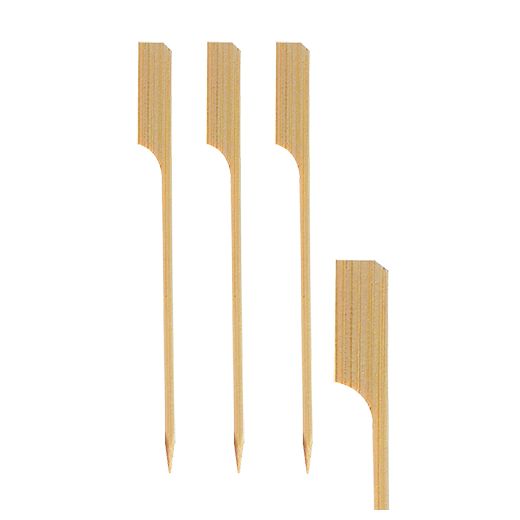 Bamboe amuse prikker "pure" 18 cm "Golf", fingerfood spies 1