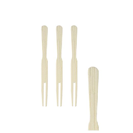 Stevige amuse vork "pure" 8,5 cm, fingerfood spiesjes 1