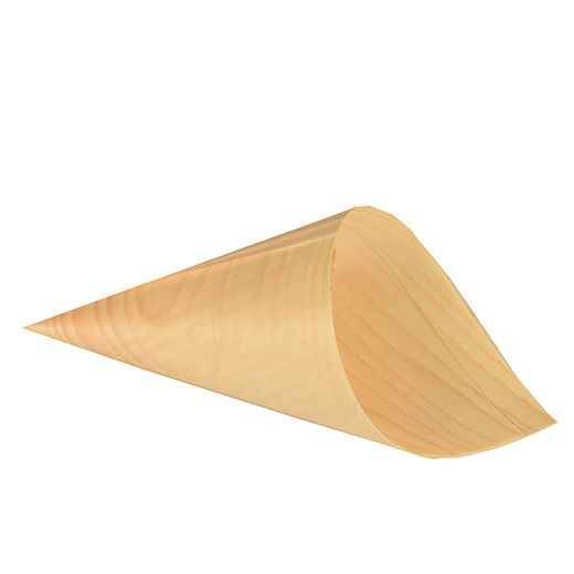 Fingerfood /  amuse cone, hout "pure" Ø 12,5 cm · 24 cm 1