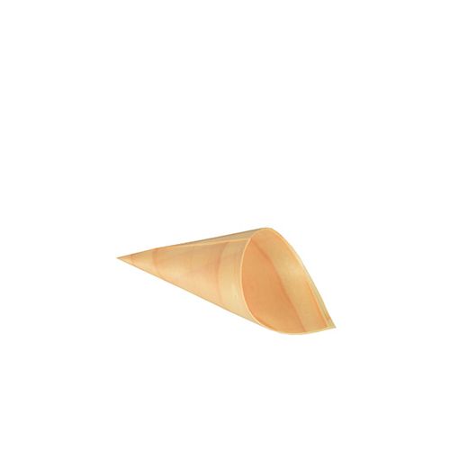 Fingerfood / amuse cone, hout "pure" Ø 4,5 cm · 8,5 cm 1