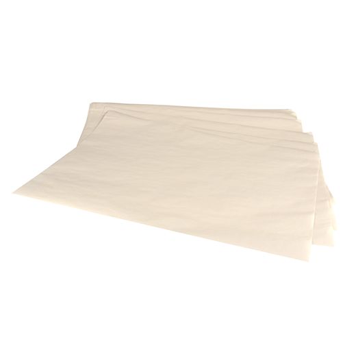 Zijdevloeipapier 50 cm x 37,5 cm wit, zijdepapier, zijdevloei 1