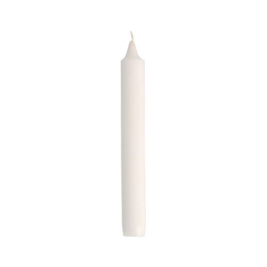 Huishoudkaarsen Ø 2,45 cm · 20 cm wit 1