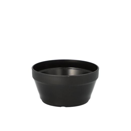 Herbruikbare bekers voor koude en warme dranken van zwart PP - 0,1 l Ø 8 cm · 4,1 cm, reusable koffiebekers, koffiekopjes  1