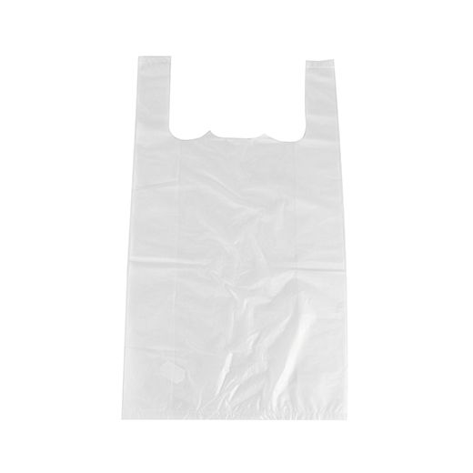 Hemddraagtassen, HDPE 48 cm x 27 cm x 12 cm wit 1