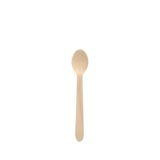 Koffielepels, hout "pure" 11 cm 1