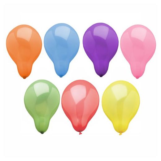 Ballonnen Ø 16 cm assorti kleuren 1