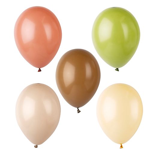 Luchtballonnen assorti unikleur Ø 25 cm 1
