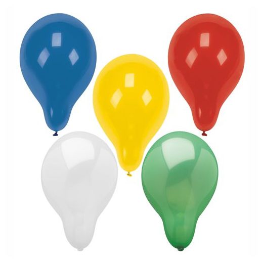 Ballonnen Ø 32 cm assorti kleuren 1