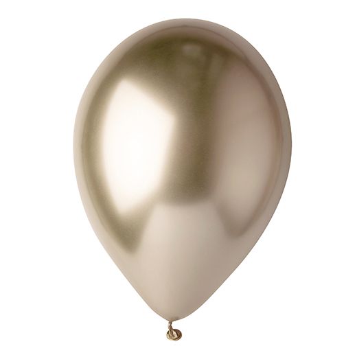 Luchtballonnen Ø 33 cm "Shiny Prosecco" grote feestballon 1