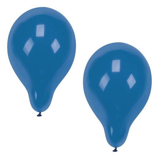 Ballonnen Ø 25 cm blauw 1