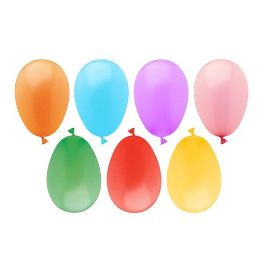 Ballonnen assorti kleuren "Waterballonnen" 1