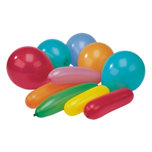 Ballonnen assorti kleuren "verschillende vormen" 1