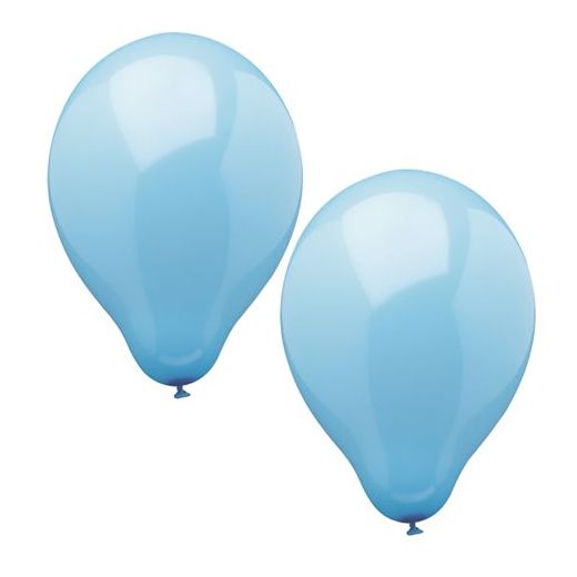 Ballonnen Ø 25 cm lichtblauw 1