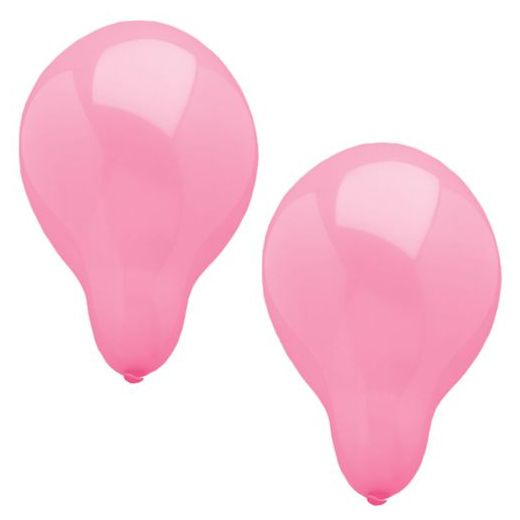 Ballonnen Ø 25 cm roze 1