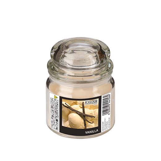"Flavour by GALA" Snoeppot met waxvulling, MAXI Ø 90 mm · 120 mm creme - Vanilla 1