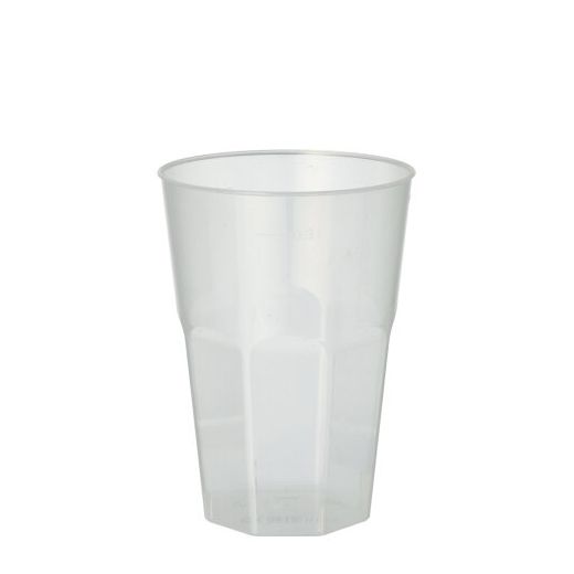 Herbruikbar drinkbekers voor caipirinha, PP 0,3 l Ø 8 cm · 11 cm helder onbreekbaar 1