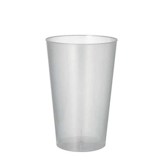 Herbruikbare drinkbekers PP 0,4 l Ø 8,6 cm · 13 cm, zeer stevig, reusable bierglas of drinkglazen 1