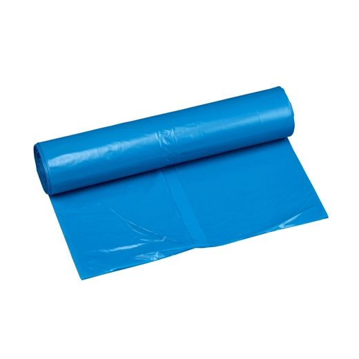 Industriezakken, LDPE 120 l 110 cm x 70 cm blauw 1