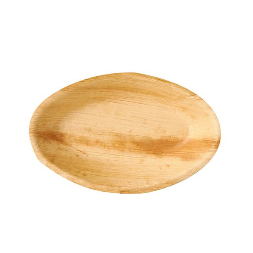 Schalen, Palmblad "pure" ovaal 300 ml 20 cm x 12,5 cm x 3 cm 1