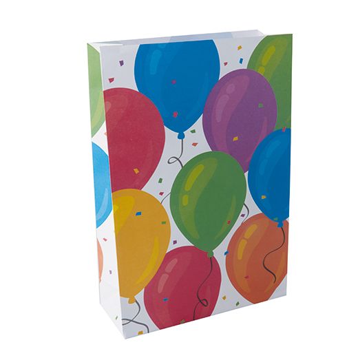 Partyzakjes, papier 28 cm x 19 cm x 7 cm "Ballon" 1