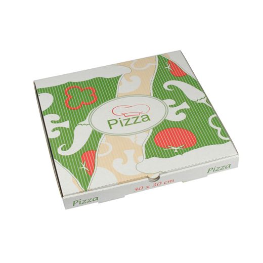 Pizzadozen, Cellulose "pure" plein 30 cm x 30 cm x 3 cm 1