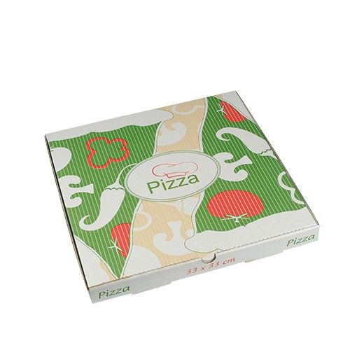 Pizzadozen, Cellulose "pure" plein 33 cm x 33 cm x 3 cm 1