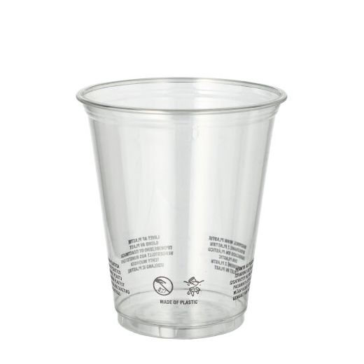 Bierbeker rPET 0,3 l Ø 9,5 cm ·10,7 cm glashelder gerecyclede drinkbekers 1