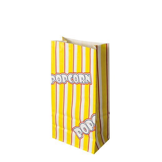 Popcorn zak, vetdicht 1,3 l 20,5 cm x 10,5 cm x 6 cm, popcornzakken 1