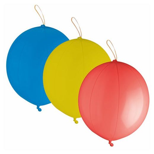 Punchballonnen Ø 40 cm assorti kleuren 1