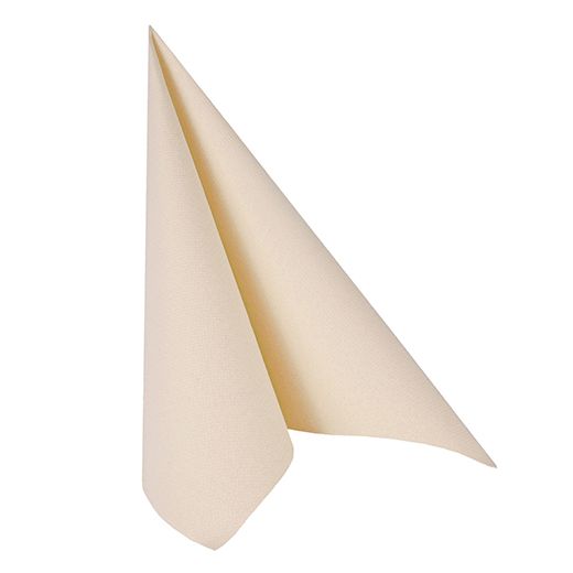 Servetten "ROYAL Collection" 1/4 vouw 40 cm x 40 cm champagne 1