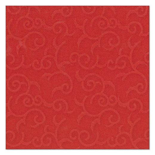 Servetten "ROYAL Collection" 1/4 vouw 40 cm x 40 cm rood "Casali" 1