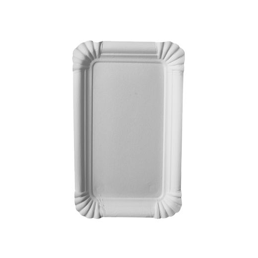 Borden, karton "pure" plein 10 cm x 16 cm wit 1