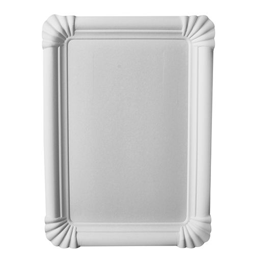 Borden, karton "pure" plein 16,5 cm x 23 cm wit 1