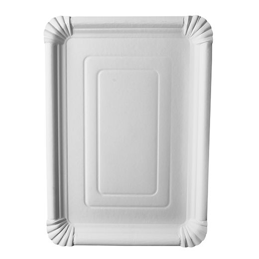 Borden, karton "pure" plein 24 cm x 33 cm wit 1