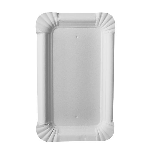 Borden, karton "pure" plein 9 cm x 15 cm wit 1