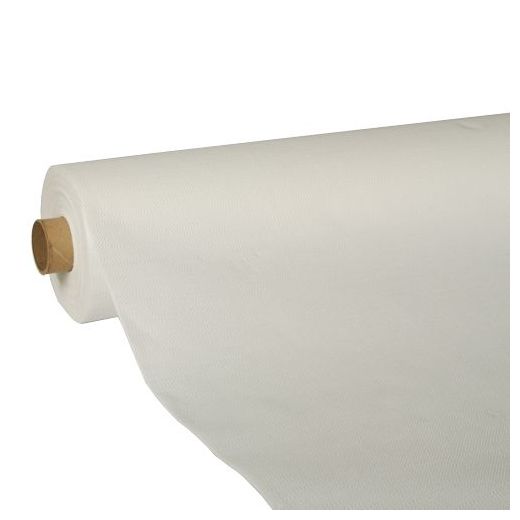 Tafelkleed, Tissue "ROYAL Collection" 25 m x 1,18 m wit 1