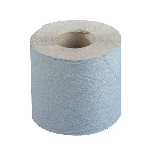 Toiletpapier "Basic", 1-laags", wit, 400 vellen per rol WC-papier 1