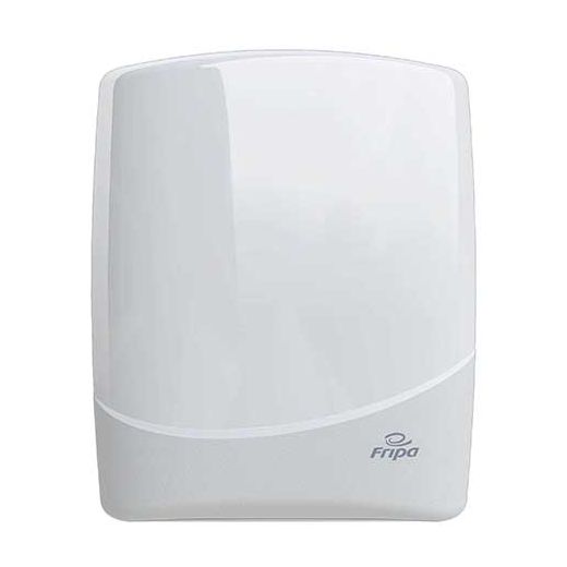 Dispenser voor toiletpapier maxi 38,5 cm x 15,3 cm x 30 cm wit, toiletroldispenser 1