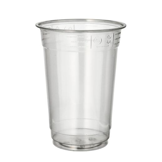 Bekers "Hurricane", PET 0,4 l Ø 9,5 cm · 12,5 cm glashelder 1
