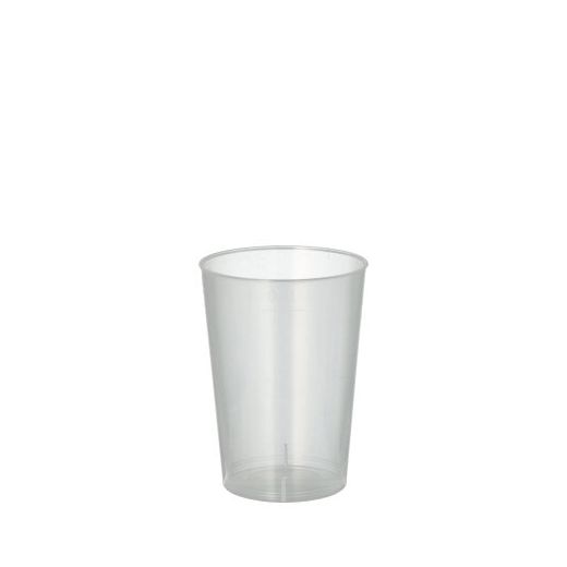 Herbruikbare drinkbekers, PP 0,1 l Ø 5,2 cm · 7,4 cm helder onbreekbaar 1