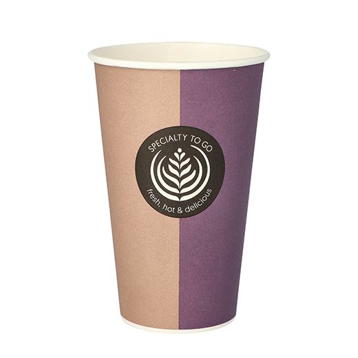 Drinkbekers, Karton "To Go" 0,4 l Ø 9 cm · 13,5 cm 1