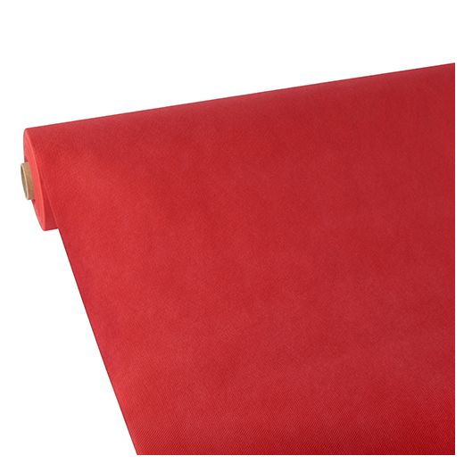 Tafelkleed, Vlies "soft selection" 25 m x 1,18 m rood 1