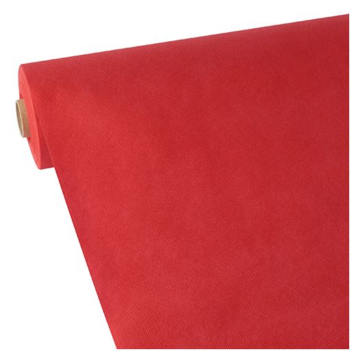 Tafelkleed, Vlies "soft selection" 40 m x 0,9 m rood 1